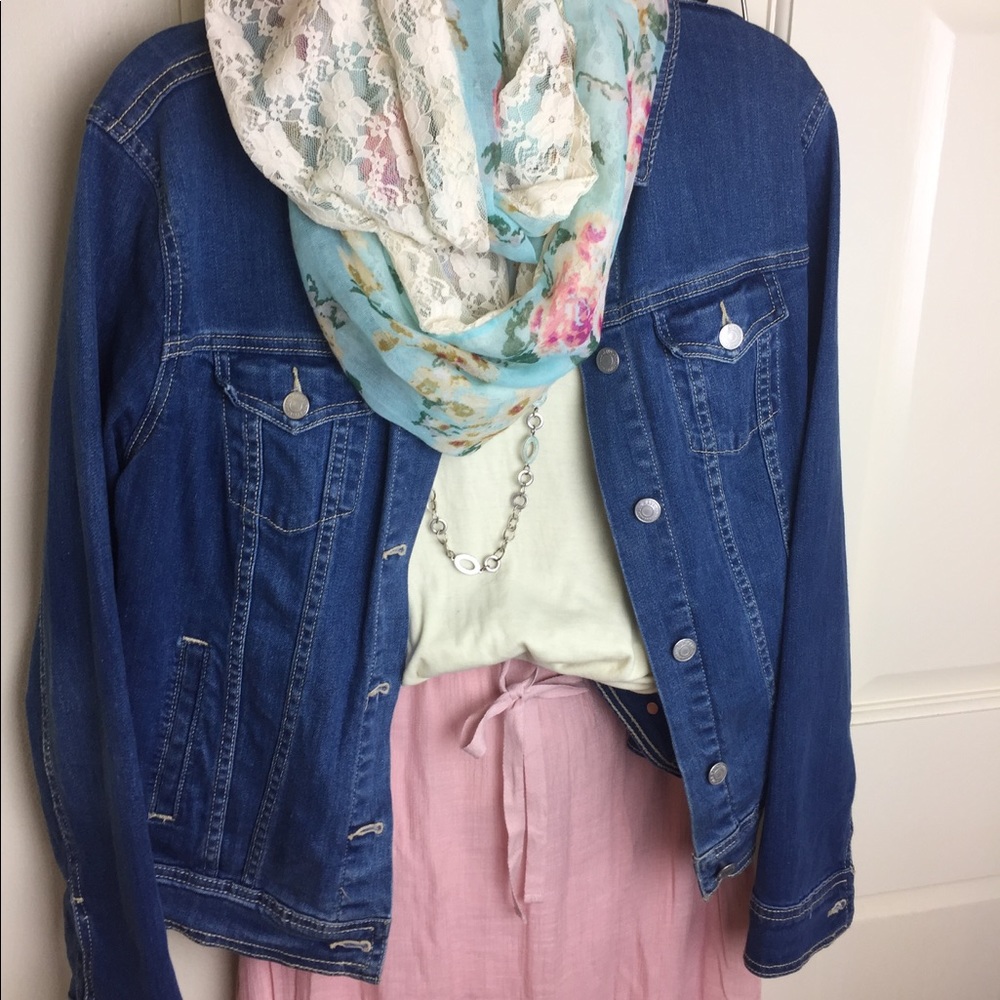 Romantic Pink High-Low Skirt
